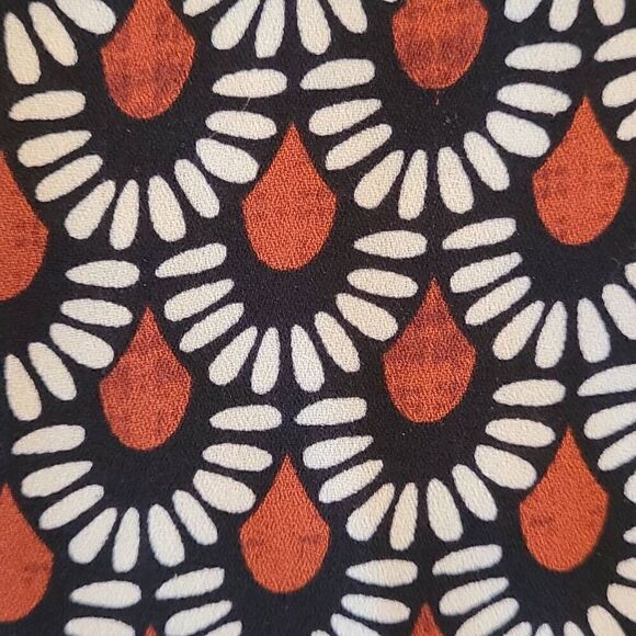 LOFT Womens Sleeveless Print Button Placket Lightweight Blouse Small - Picture 6 of 10